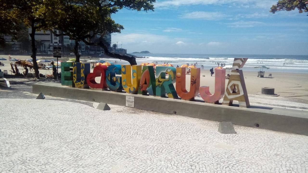 Aconchego Na Praia Apartman Guarujá Kültér fotó